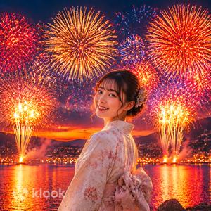 Fireworks Special | Atami Sea Fireworks Festival & Hakone Shrine / Ryugu-den Hot Spring One-Day Tour | Departing from Tokyo/Shinjuku